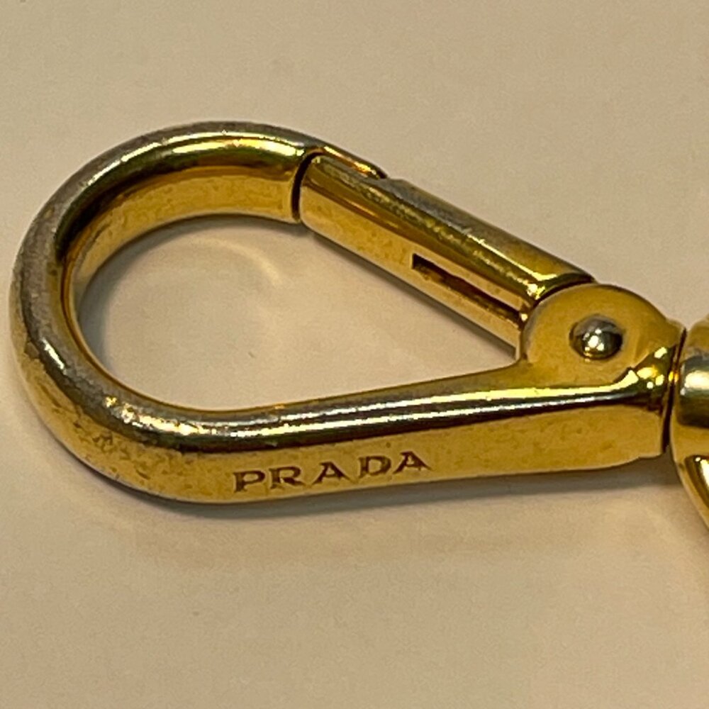 Prada Trick Heart-Shaped Keychain Bag Charm, Red - Preowned - Picture 7 of 8